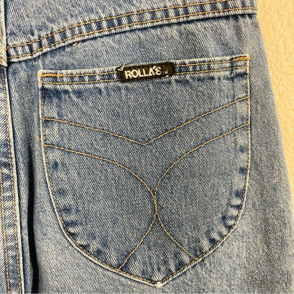 ROLLA’S High Rise Wide Leg Medium Wash Denim Jeans | Size 27 - Picture 3 of 6